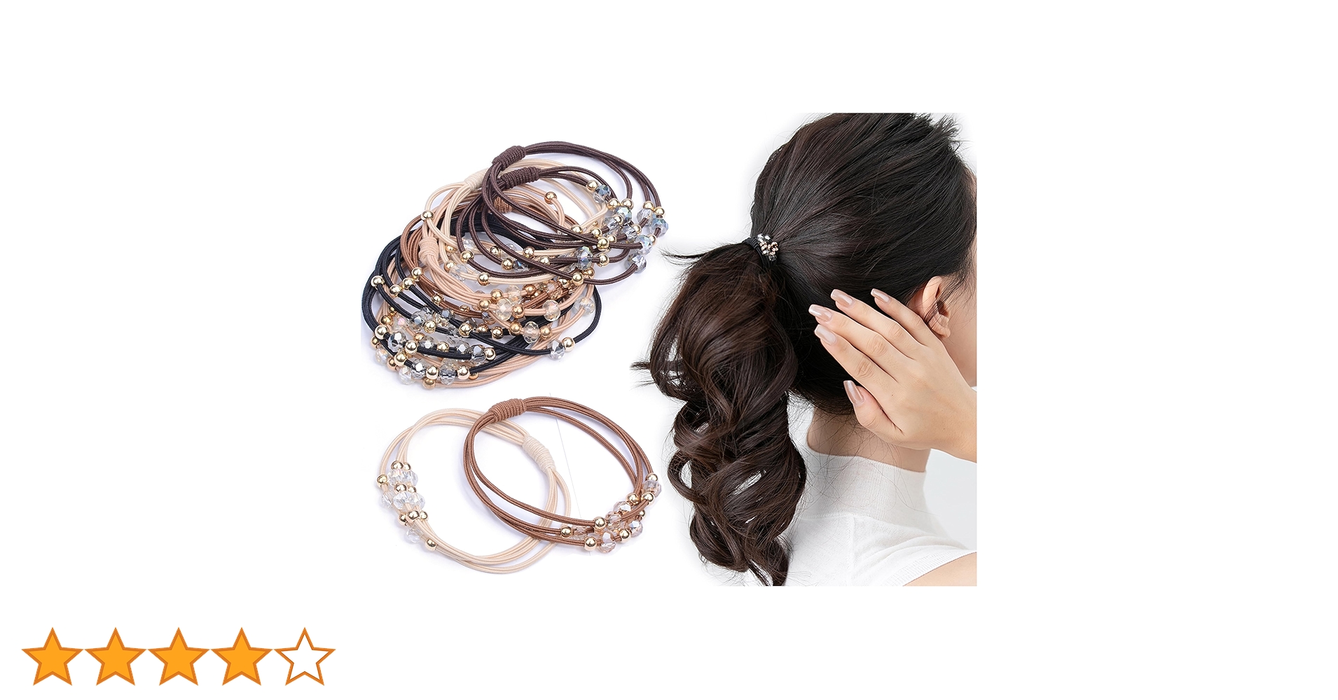 Amazon | BIANHUAN ヘアゴム 大人 おしゃれ 9点 セット 髪ゴム